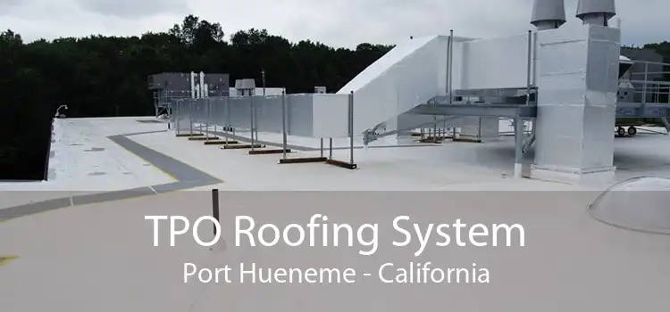 TPO Roofing System Port Hueneme - California